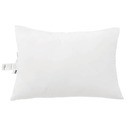 Duvet Estivo con cuscino 2 pcs Bianco Microfibra