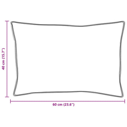 Duvet per Tutte le Stagioni con cuscino 2 pcs Bianco Microfibra