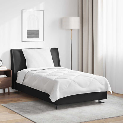 Duvet per Tutte le Stagioni con cuscino 2 pcs Bianco Microfibra | homemem39