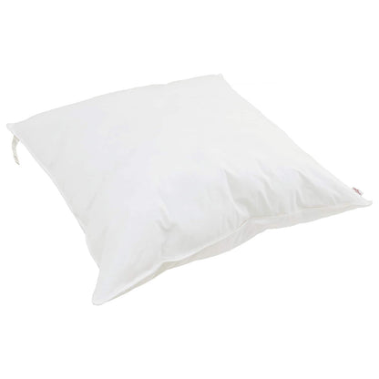 Duvet per Tutte le Stagioni con cuscino 2 pcs Bianco Microfibra