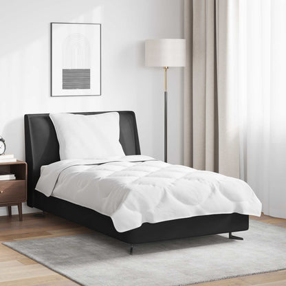 Set di Piumoni con cuscino 2 pcs Bianco Microfibra