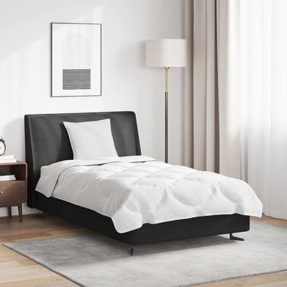 Set di Piumoni con cuscino 2 pcs Bianco Microfibra