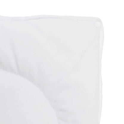 Piumone con Cuscino 2 pcs Bianco 140 x 220 cm Microfibra