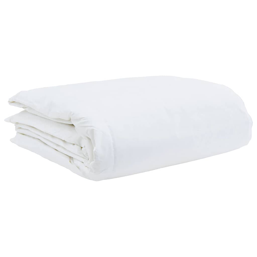 Piumone con cuscino 3 pcs Bianco Piume