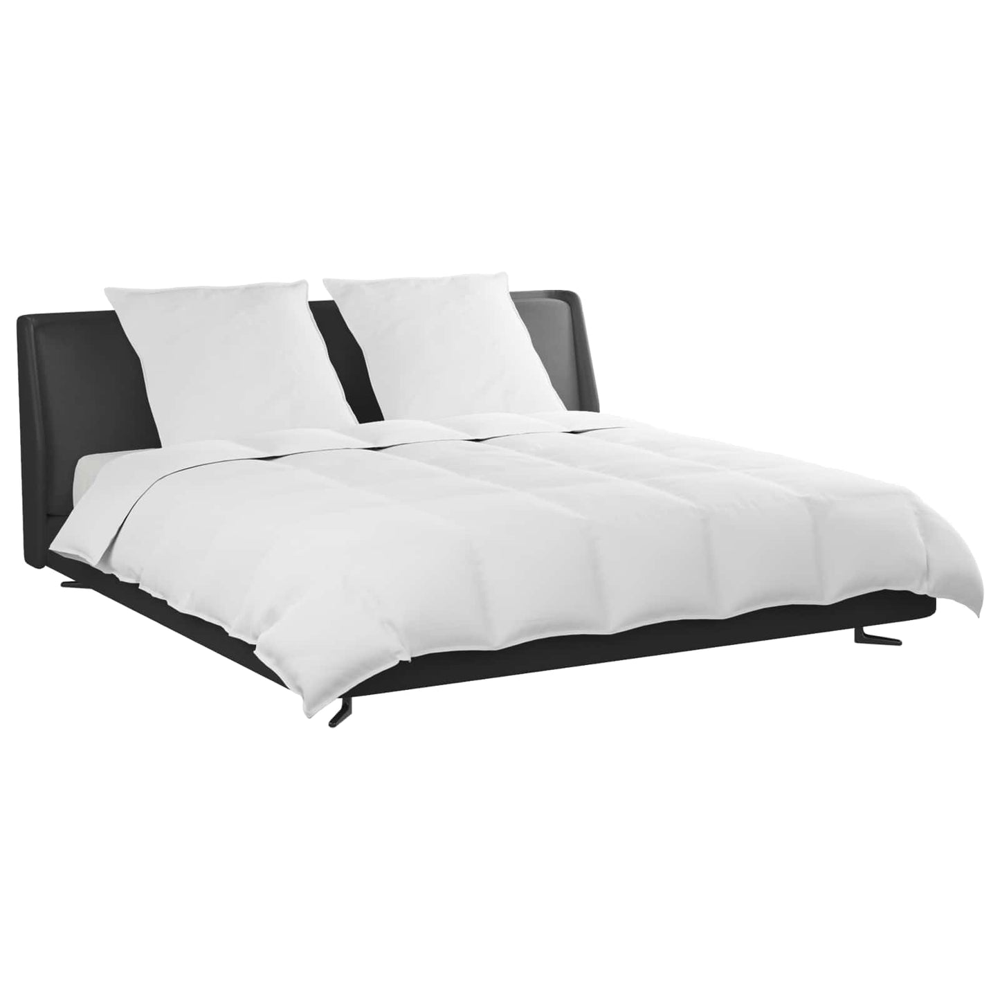 Set di Piumoni con cuscino 3 pcs Bianco Piuma d'anatra | homemem39