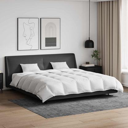 Set di Piumoni con cuscino 3 pcs Bianco Piuma d'anatra