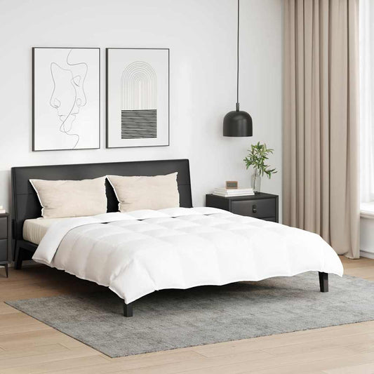 Set di Piumoni con cuscino 3 pcs Bianco Piuma d'anatra