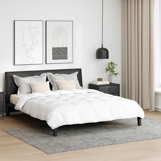 Set di Piumoni con cuscino 3 pcs Bianco Piuma d'anatra