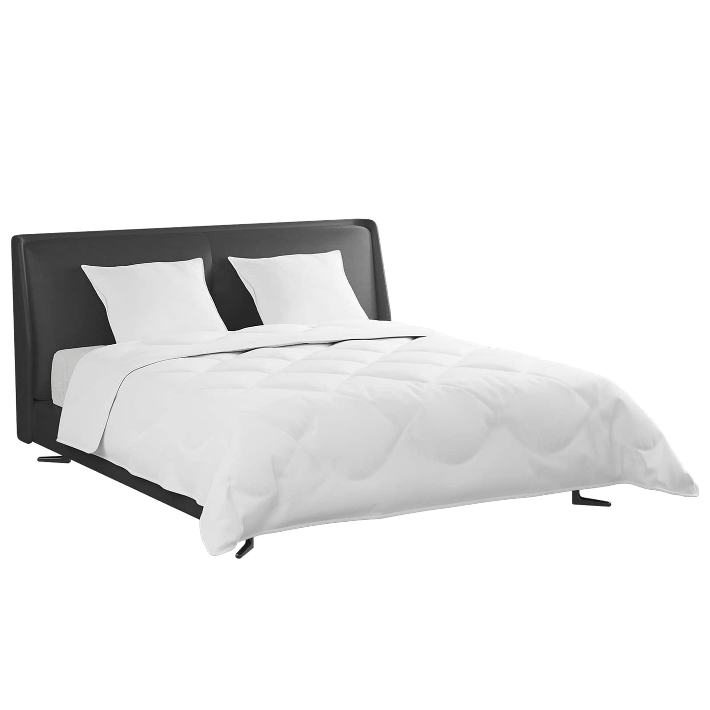 Set di Piumoni con cuscino 3 pcs Bianco Piuma d'anatra | homemem39