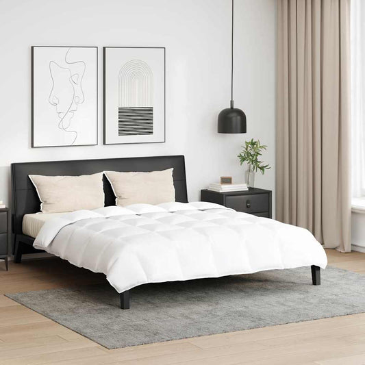 Set di Piumoni con cuscino 3 pcs Bianco Piuma d'anatra