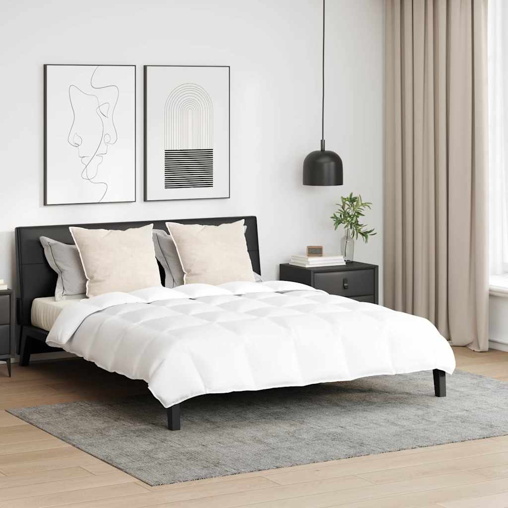 Set di Piumoni con cuscino 3 pcs Bianco Piuma d'anatra - homemem39