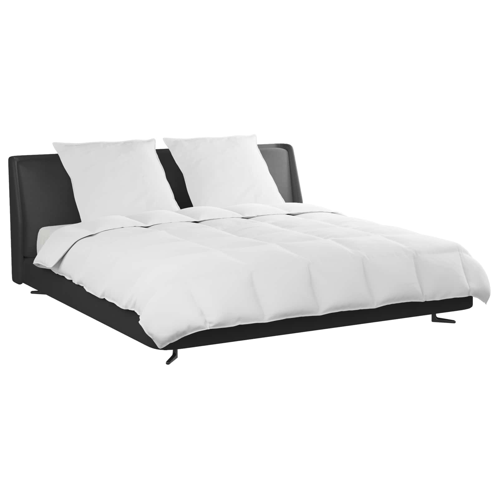 Set di Piumoni con cuscino 3 pcs Bianco Piuma d'anatra | homemem39