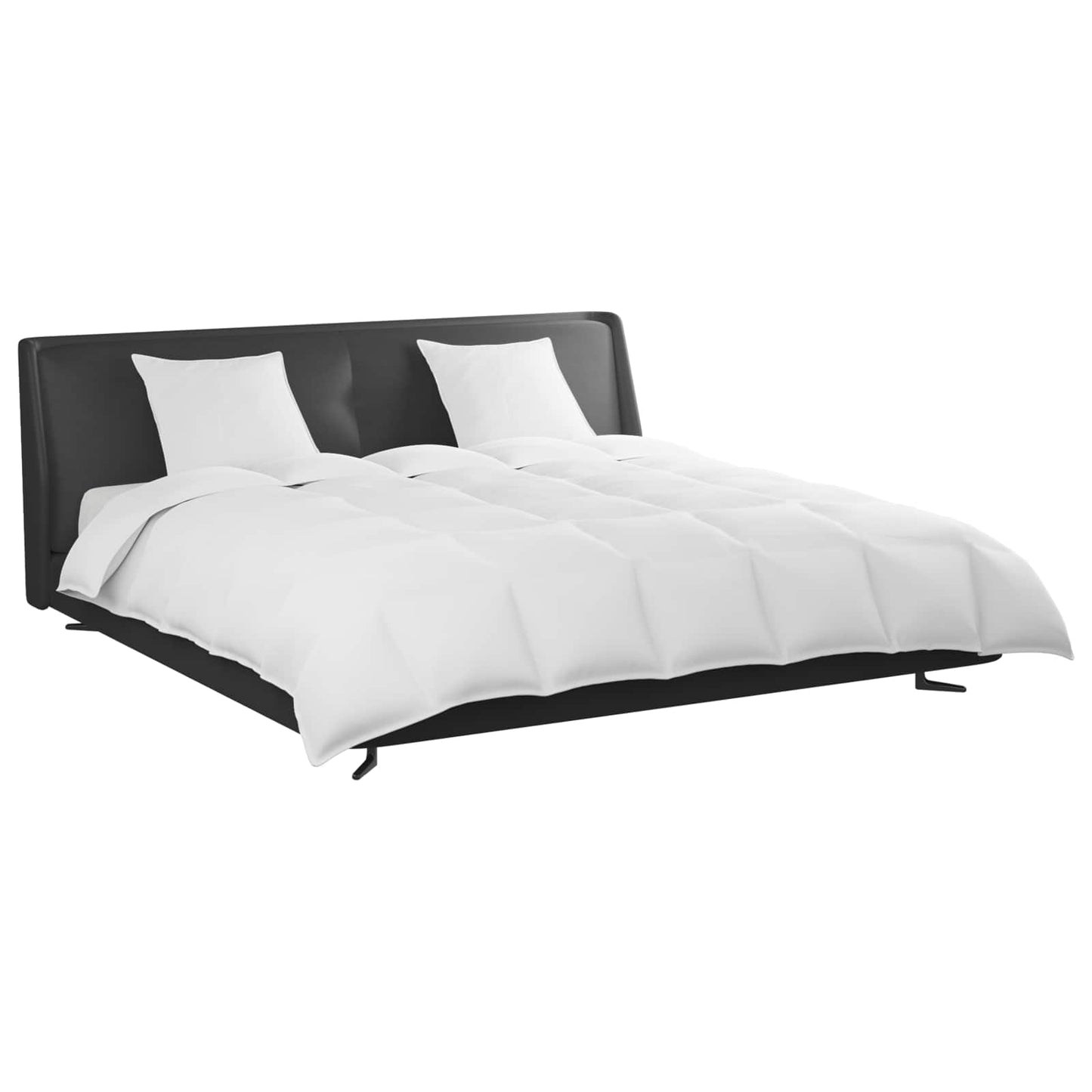 Set di Piumoni con cuscino 3 pcs Bianco Piuma d'anatra | homemem39