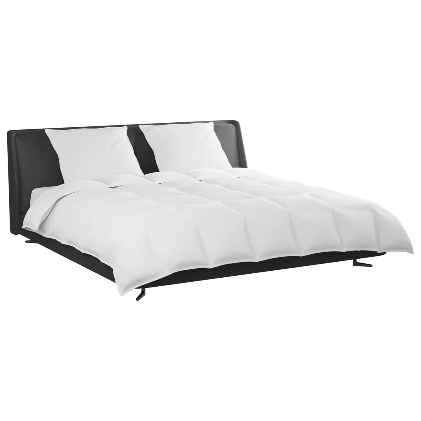 Set di Piumoni con cuscino 3 pcs Bianco Piuma d'anatra