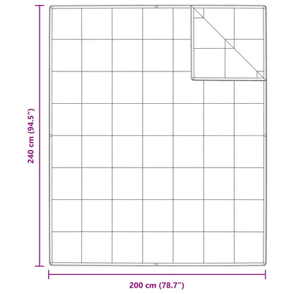 Set di Piumoni con cuscino 3 pcs Bianco Piuma d'anatra