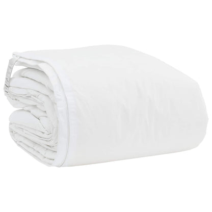 Set di Piumoni con cuscino 3 pcs Bianco Piuma d'anatra