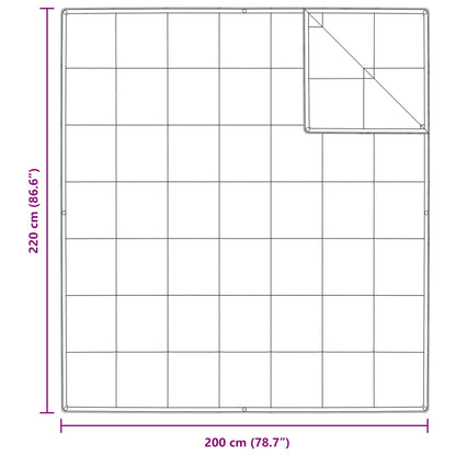 Set di Piumoni con cuscino 3 pcs Bianco Piuma d'anatra