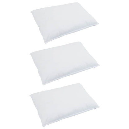 Set di Piumoni con cuscino 3 pz Bianco Piuma d'anatra