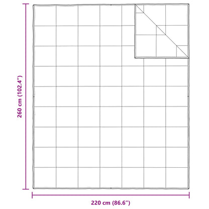 Set di Piumoni con cuscino 3 pcs Bianco Piuma d'anatra