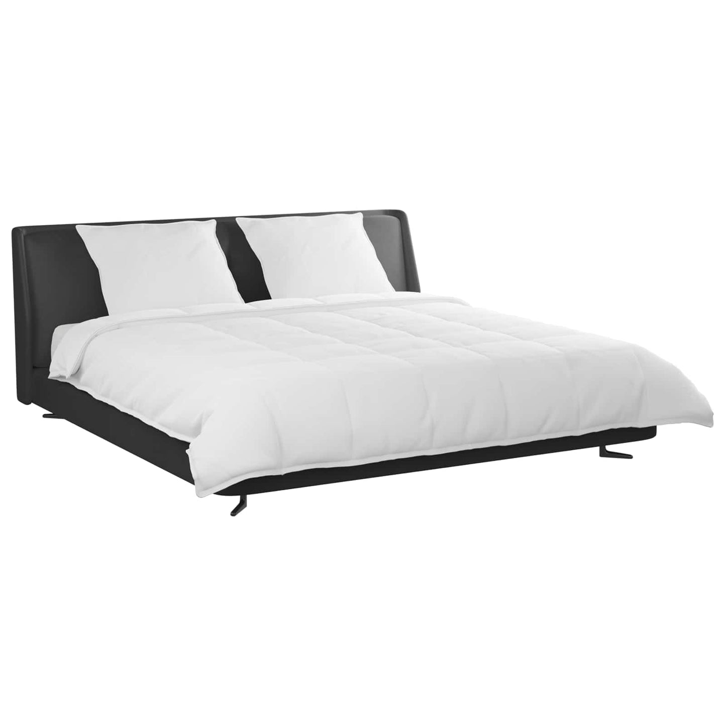 Set di Piumoni con cuscino 3 pcs Bianco Piuma d'anatra