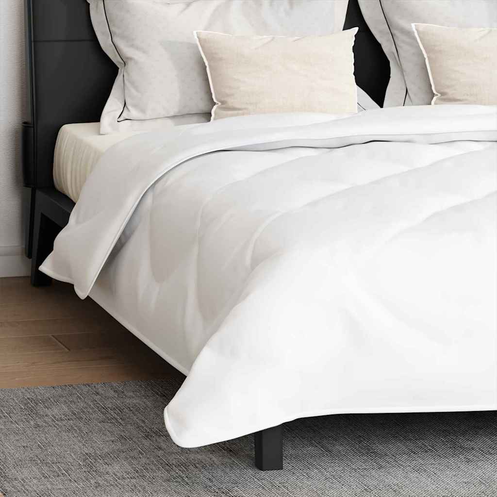 Duvet Estivo con cuscino 3 pcs Bianco Microfibra - homemem39