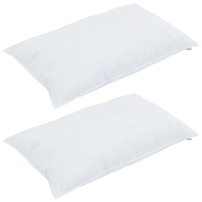 Duvet Estivo con cuscino 3 pcs Bianco Microfibra - homemem39