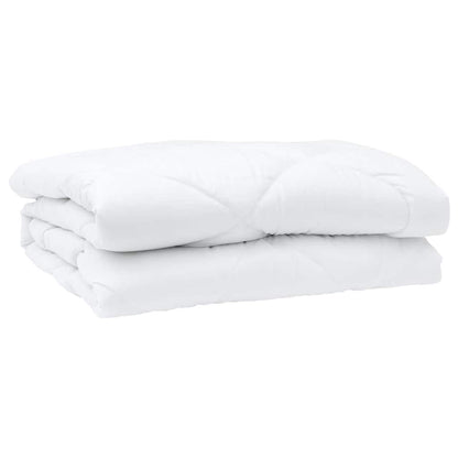 Piumone con cuscino 3 pcs Bianco 260 x 220 cm Microfibra