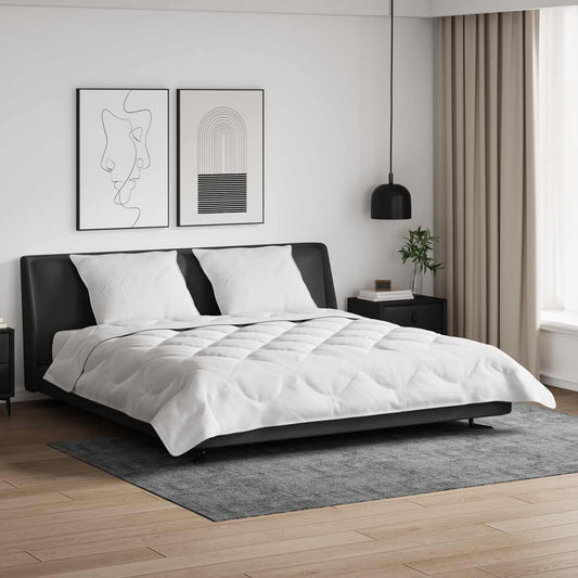 Piumone con cuscino 3 pcs Bianco Microfibra | homemem39