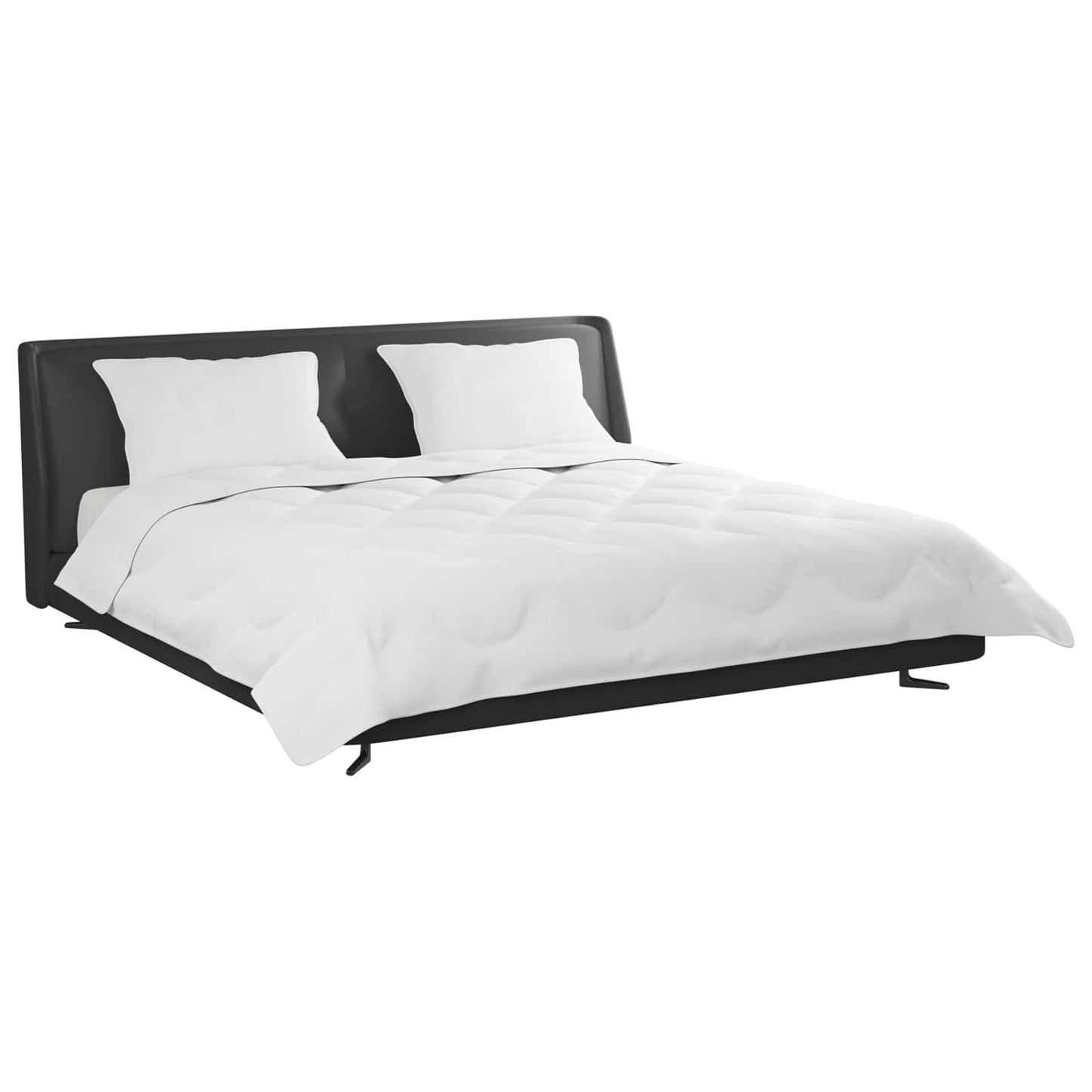 Piumone con cuscino 3 pcs Bianco Microfibra | homemem39