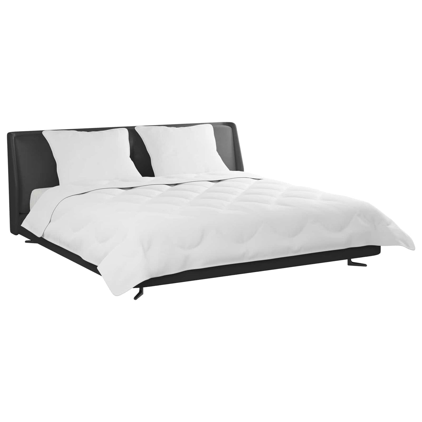 Piumone con cuscino 3 pcs Bianco Microfibra | homemem39