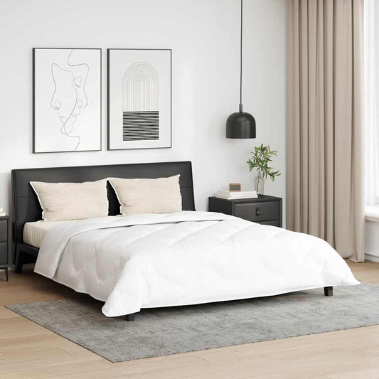 Piumone con cuscini Argyle 3 pcs Bianco 240 x 200 cm Microfibra