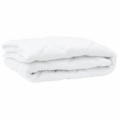 Piumone con cuscini Argyle 3 pcs Bianco 260 x 220 cm Microfibra