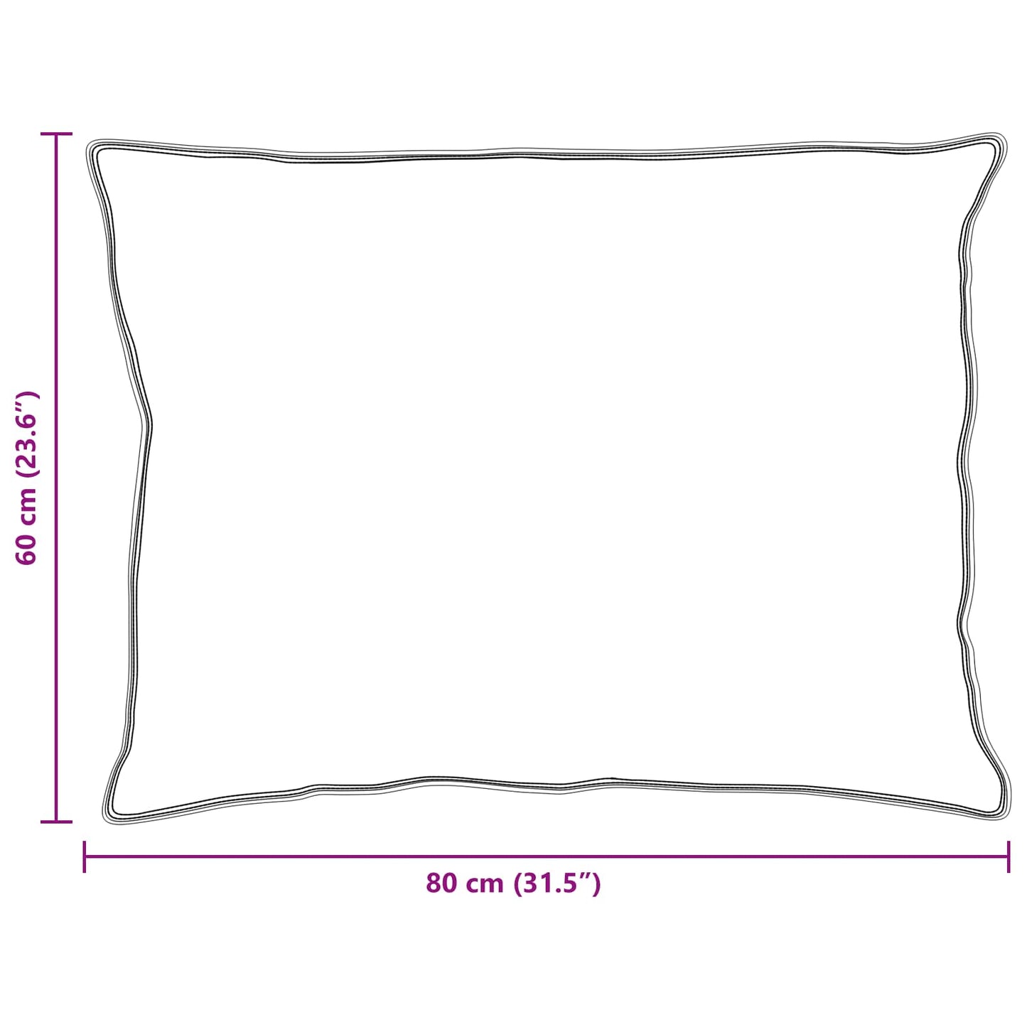 Duvet Invernale con cuscino 3 pcs Bianco Microfibra