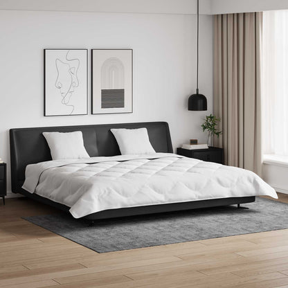 Piumone con Cuscini 3 pcs Bianco Microfibra e Piuma d'Oca | homemem39