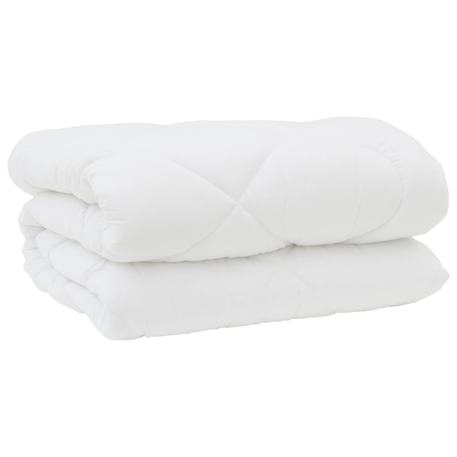 Piumone con Cuscini 3 pcs Bianco Microfibra e Piuma d'Oca | homemem39