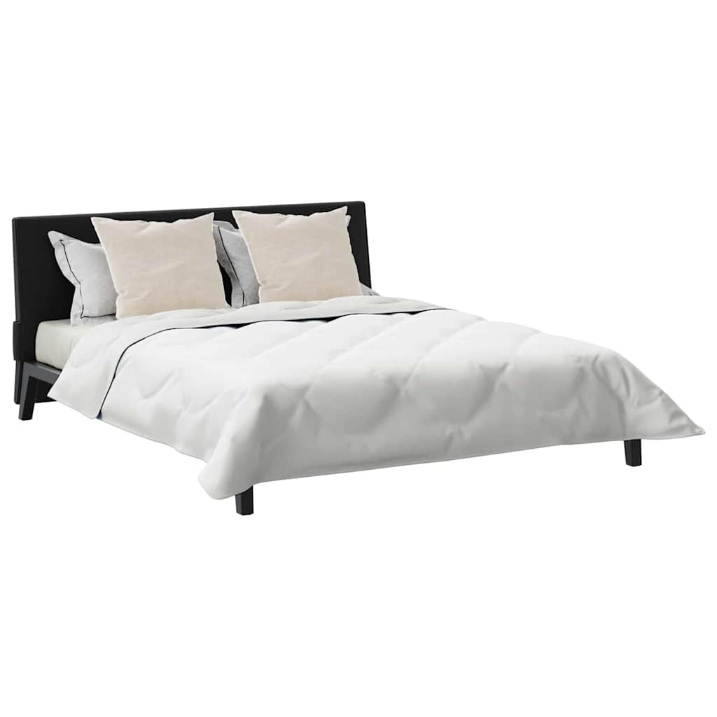 Piumone con Cuscini 3 pcs Bianco Microfibra e Piuma d'Oca