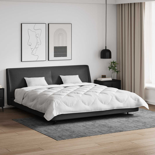 Piumone con Cuscini con cuscino 3 pcs Bianco Microfibra | homemem39