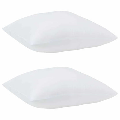 Piumone con cuscino 3 pcs Bianco Microfibra