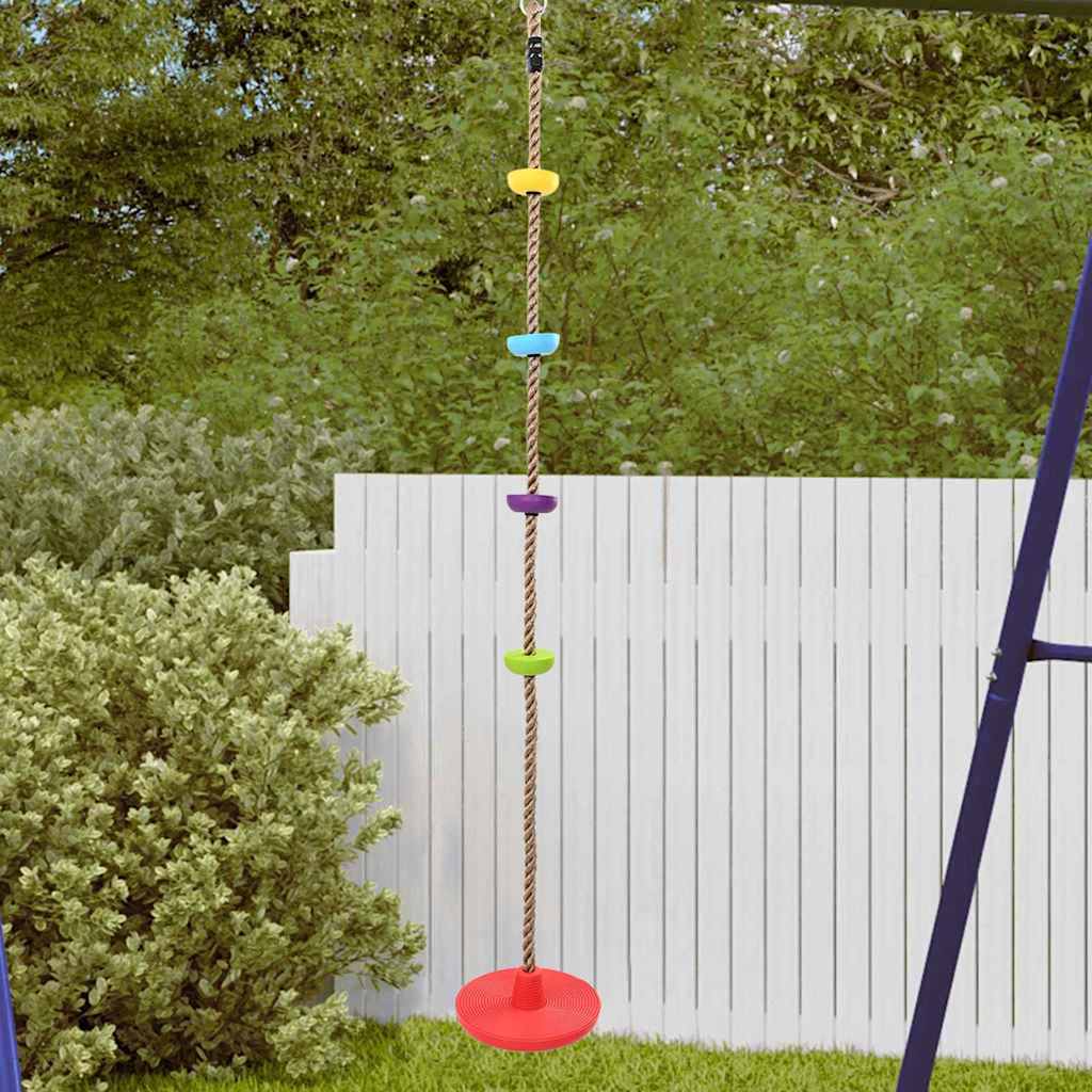 Fune da arrampicata Multicolore 30 x 30 x 200 cm Plastica | homemem39