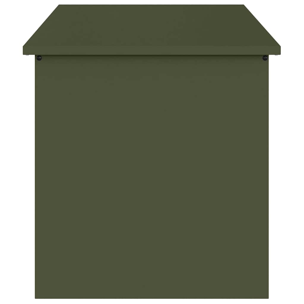 Scatola di Stoccaggio Esterno Oliver verde 100 x 50.5 x 50 cm