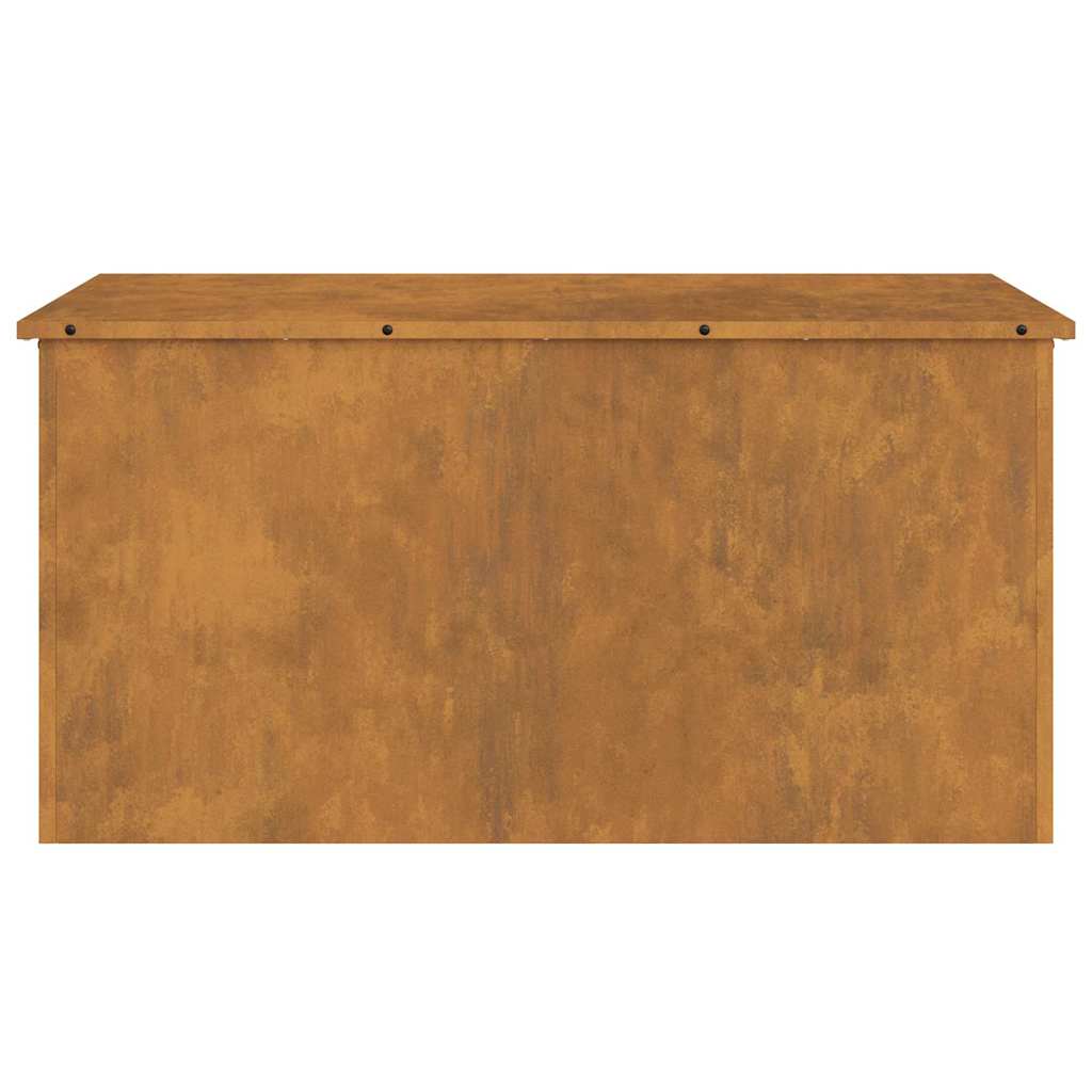 Scatola di Stoccaggio Esterno Marrone 100 x 50.5 x 50 cm