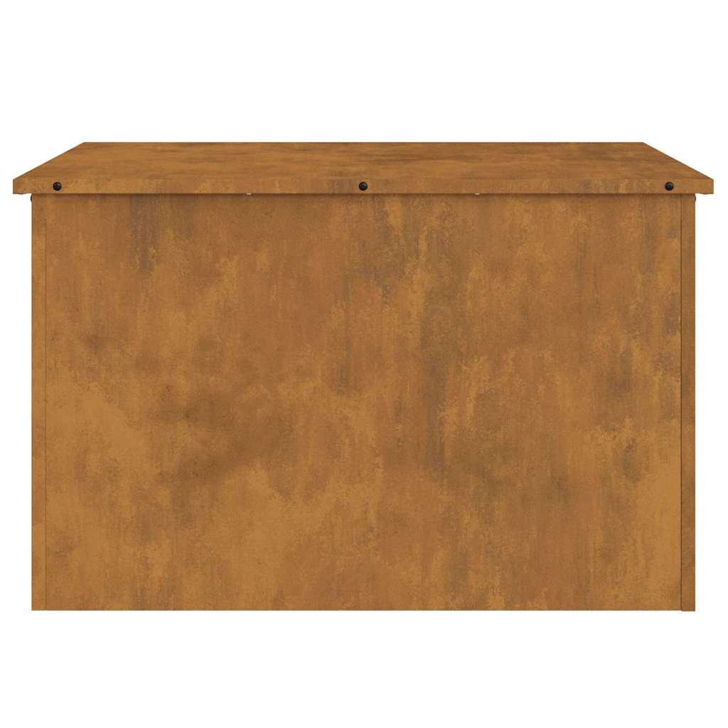 Scatola di Stoccaggio Esterno Marrone 80 x 50.5 x 50 cm