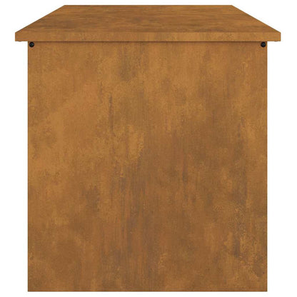 Scatola di Stoccaggio Esterno Marrone 80 x 50.5 x 50 cm