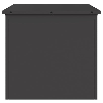 Scatola di Stoccaggio Esterno Nero 55 x 50.5 x 50 cm