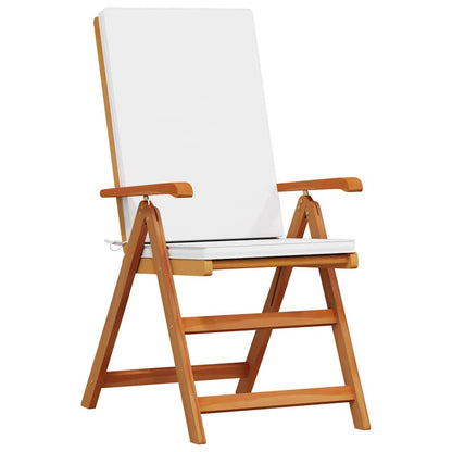 Sedia da Giardino con cuscino 8 pcs Marrone 57 x 71.5 x 104cm