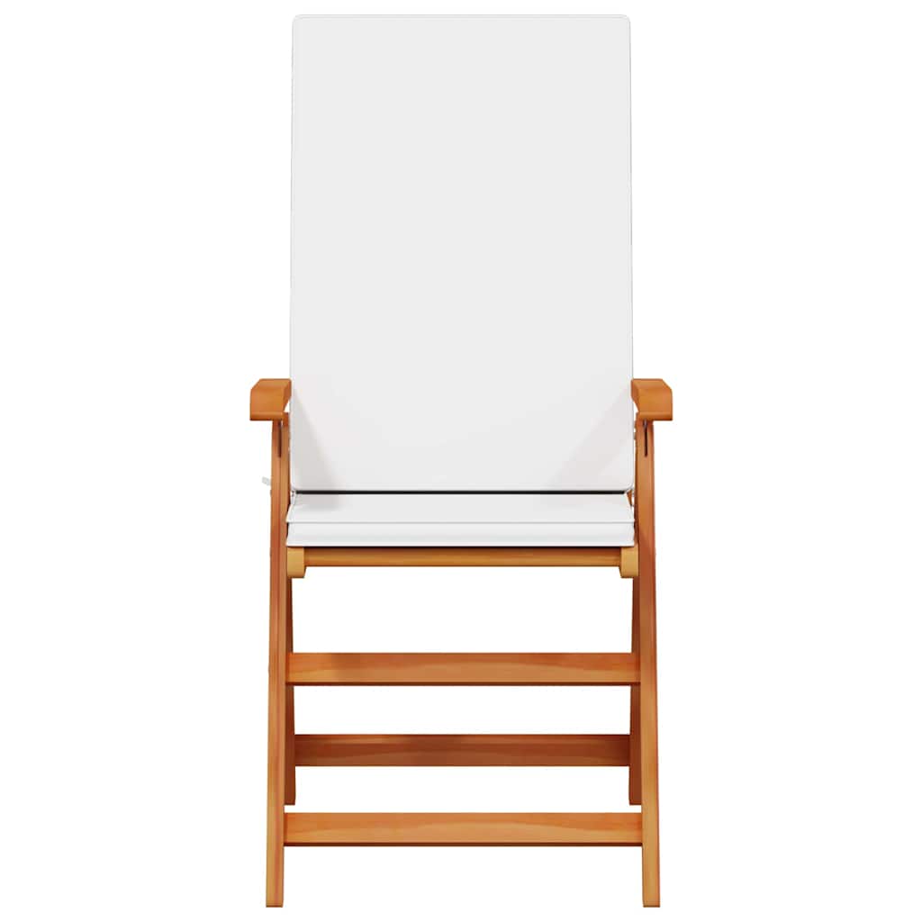 Sedia da Giardino con cuscino 8 pcs Marrone 57 x 71.5 x 104cm