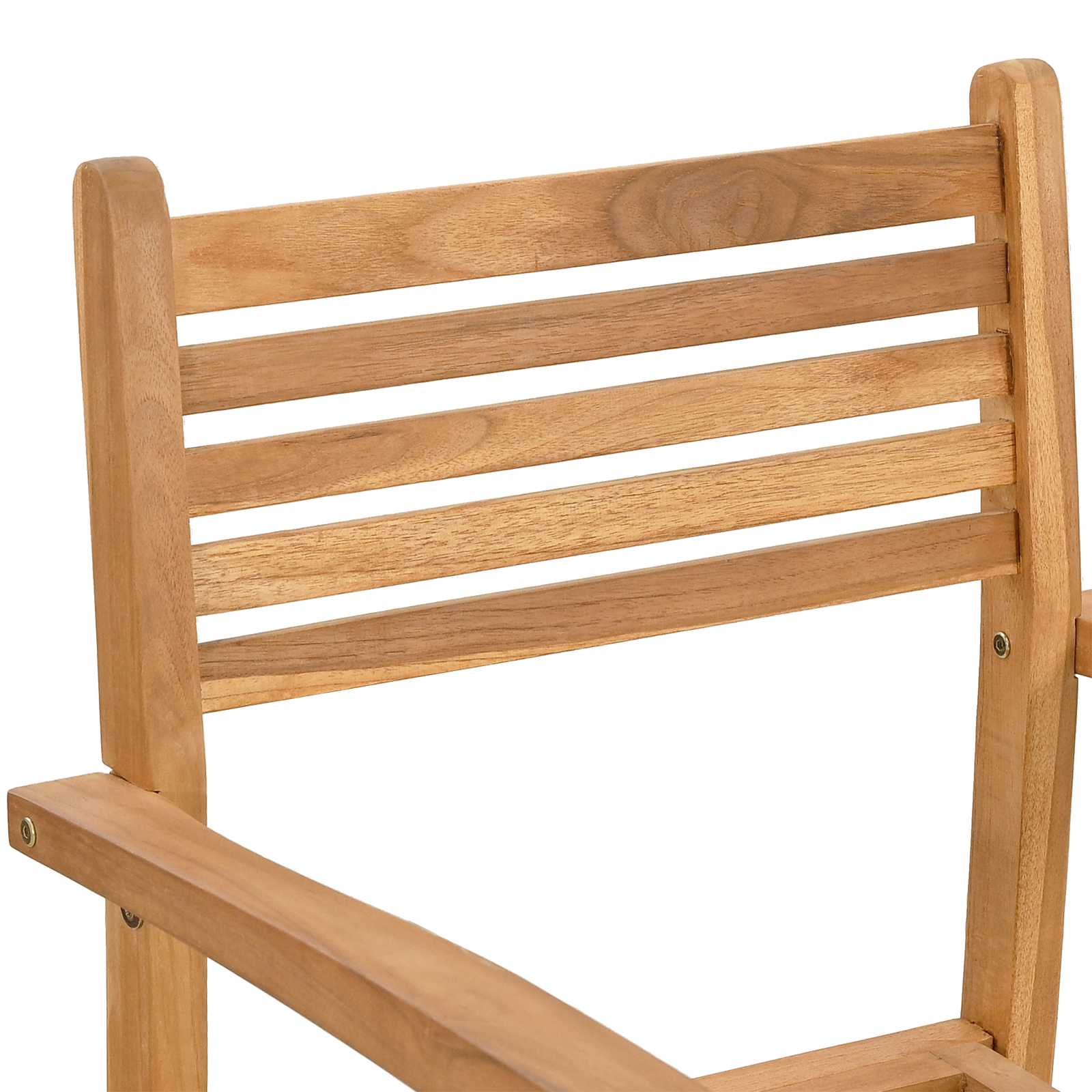 Set da Pranzo per Giardino 7 pcs Marrone Legno di teak solido | homemem39