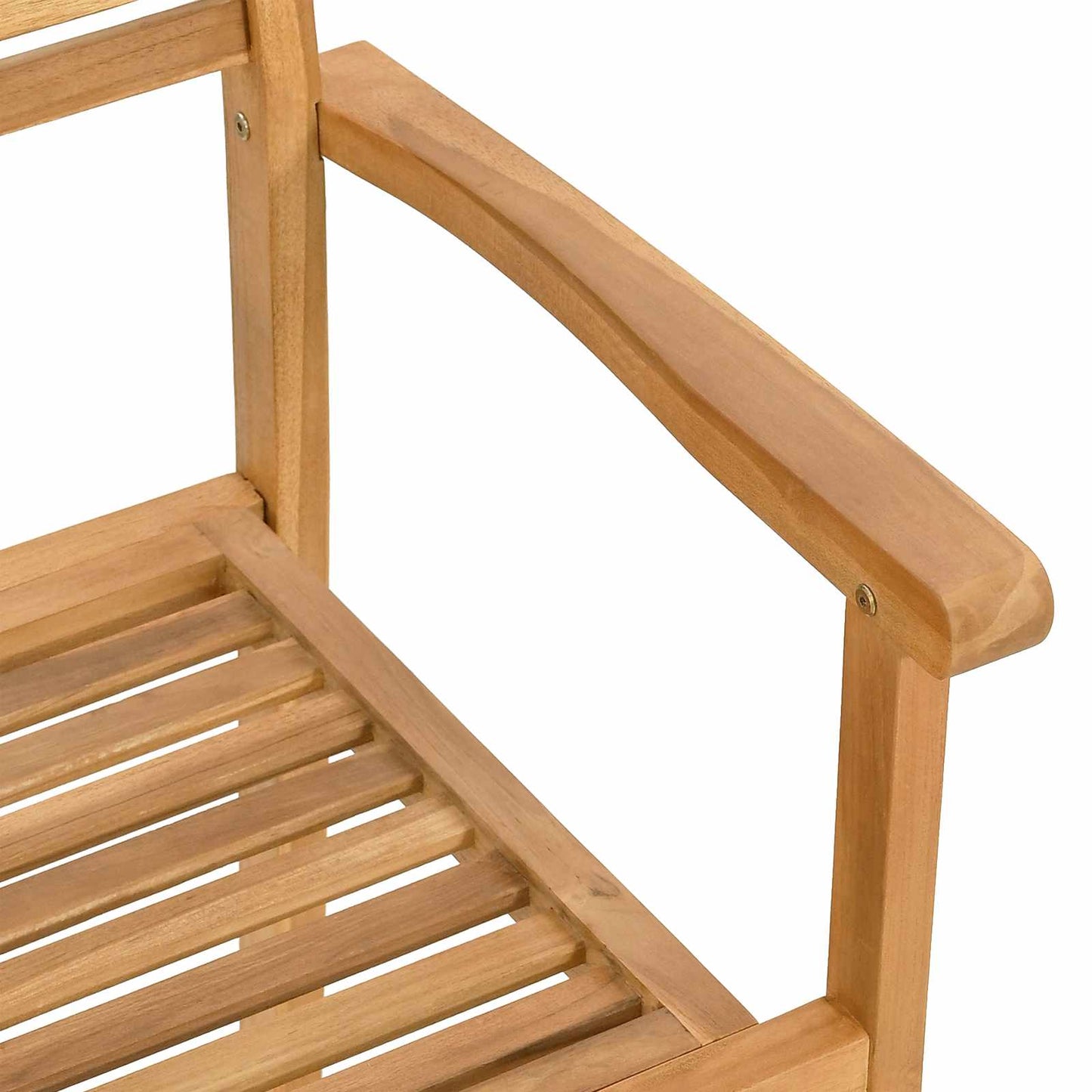 Set da Pranzo per Giardino 9 pcs Marrone Legno di teak solido | homemem39