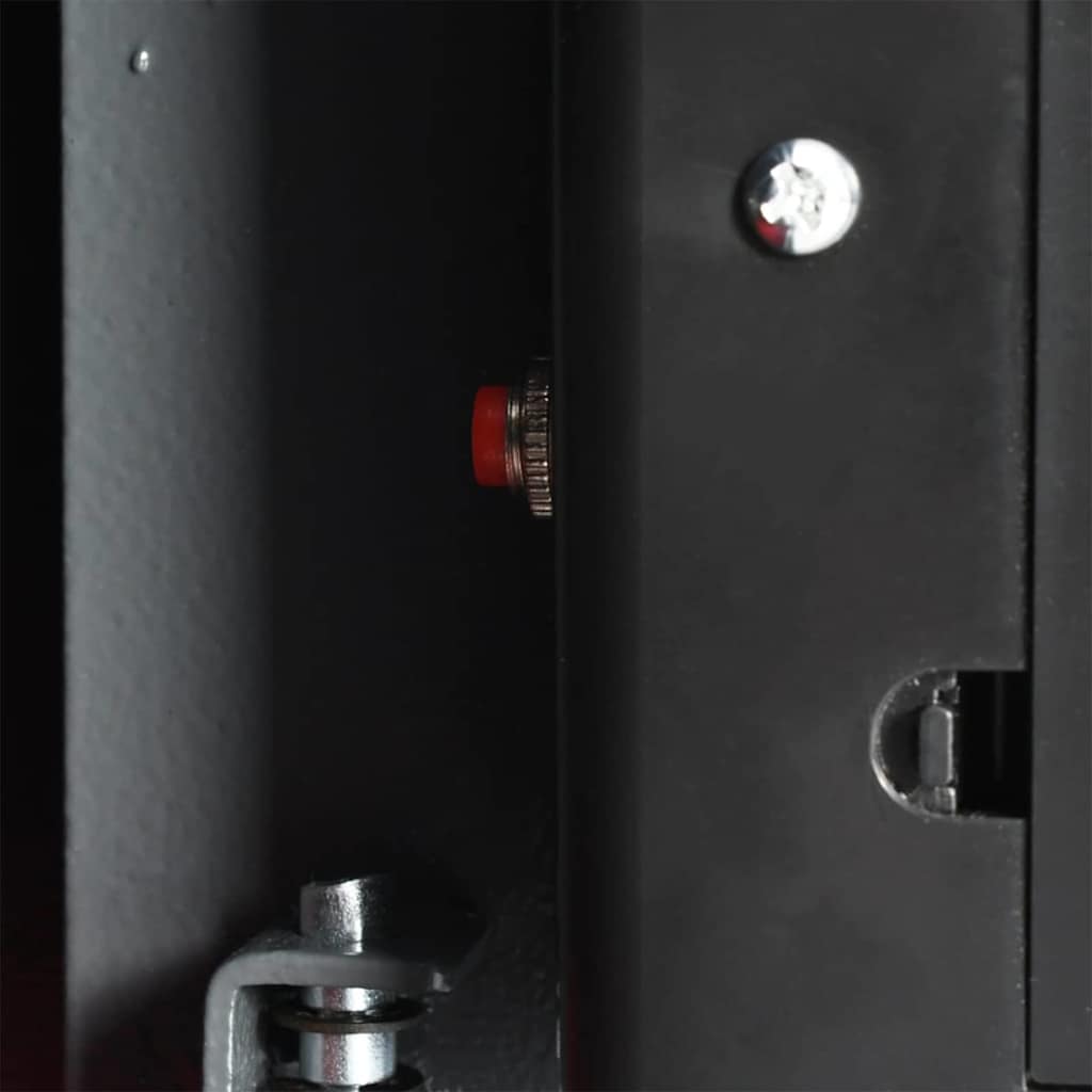 Cassetta di sicurezza digitale Grigio Scuro 20 x 31 x 20 cm