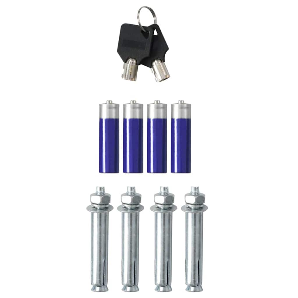 Cassetta di sicurezza digitale Grigio Scuro 20 x 31 x 20 cm